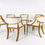 Thumbnail: #6002 Set of 6 Restoration Hardware Gustavian Dining Chairs