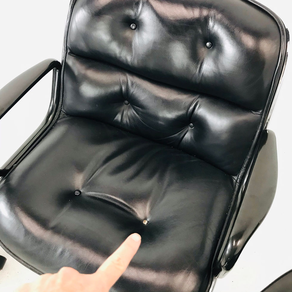 Thumbnail: #5690 Set of 6 Charles Pollock for Knoll Office Chairs