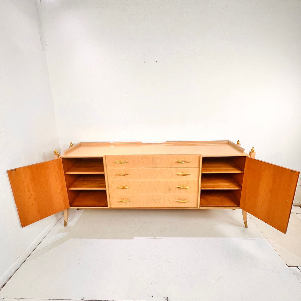 Thumbnail: #1920 Leonard Haber Bleached Mahogany Sideboard