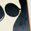 Thumbnail: #1532 Black & White Abstract Nude Mid Century Painting