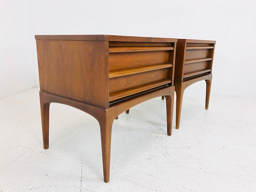 Thumbnail: #3992 Pair of Handsome Night Stands By Lane