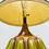 Thumbnail: #1431 Mid-Century Green Glazed Gourd Lamp