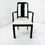 Thumbnail: #1305 Set of 6 Black Lacquered Dining Chairs