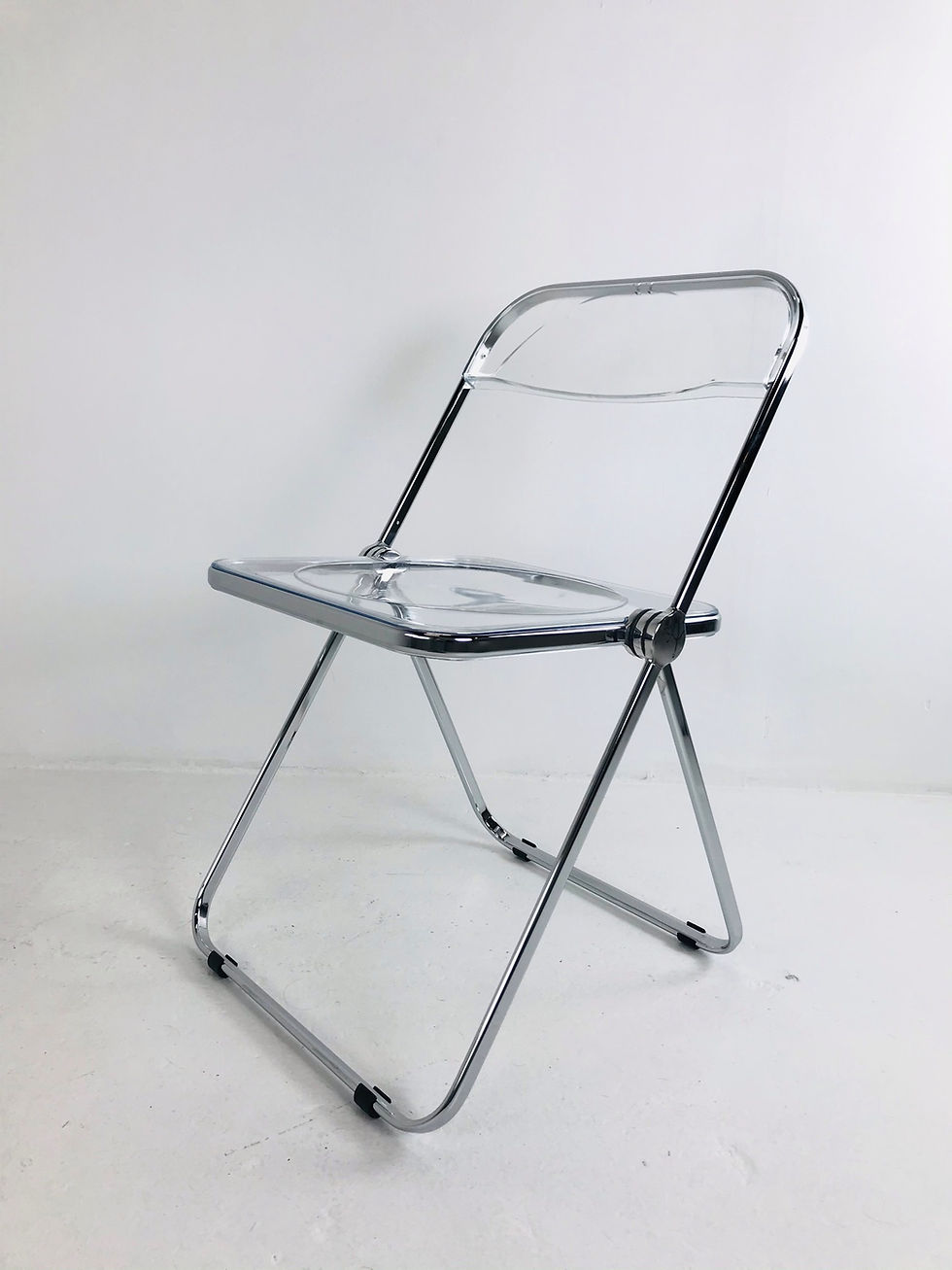 Thumbnail: #5471 Set of 7 Lucite Folding Chairs