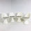 Thumbnail: #5924 Set of 4 Modular Chairs by Hollen