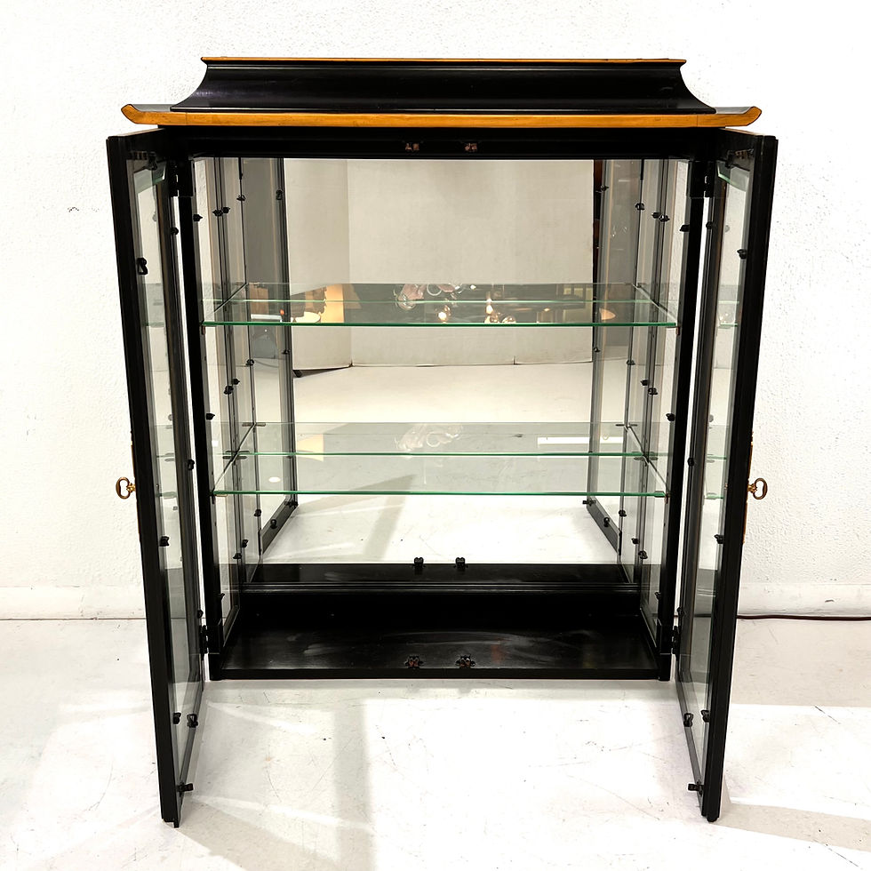 Thumbnail: #1905 Pulaski Pagoda Style Wall Cabinet / Hutch