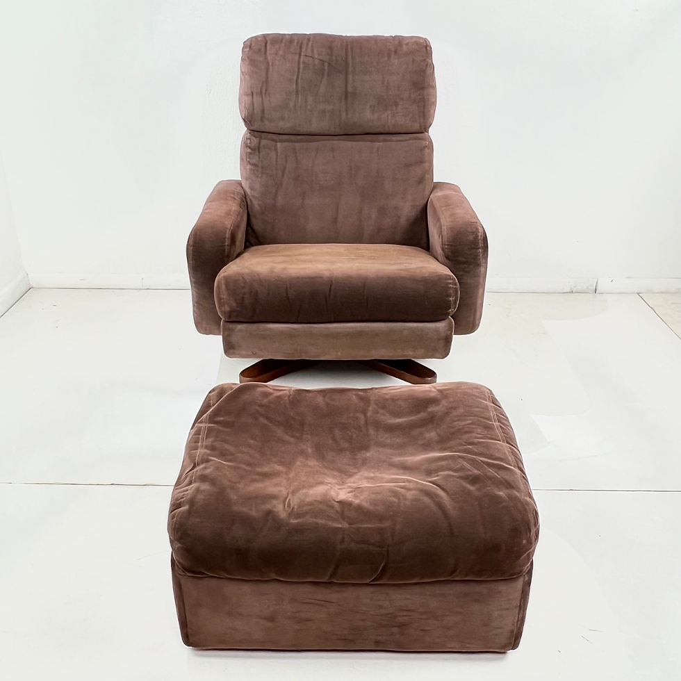 Thumbnail: #1675 Lounge Chair with Ottoman by Metropolitan