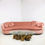 Thumbnail: #5410 Pink Curved Tufted Sofa