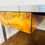 Thumbnail: #1153 Monumental Burl & Chrome Desk by Pace Collection