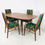 Thumbnail: #5387 Milo Baughman for Dillingham Surfboard Dining Table