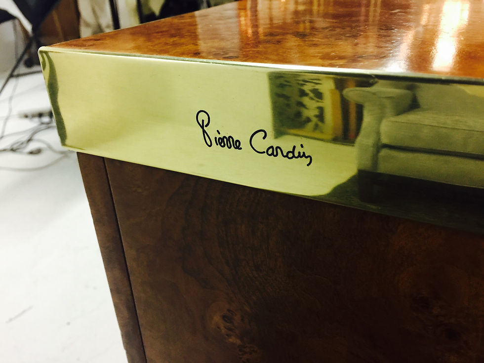 Thumbnail: #2246 Pierre Cardin Burl Credenza
