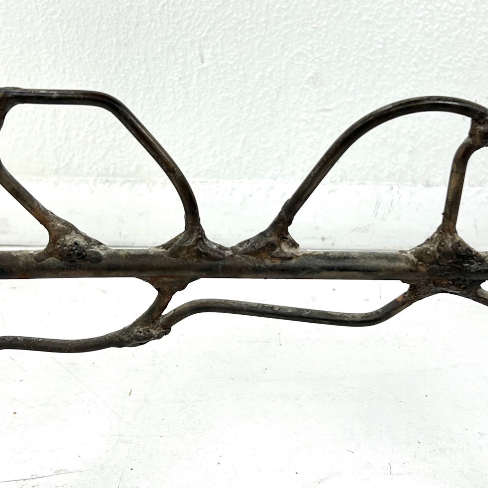 Thumbnail: #1723 Wrought Iron Vanity Stool