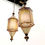 Thumbnail: #3905 Pair Pierced Brass Moroccan Pendants