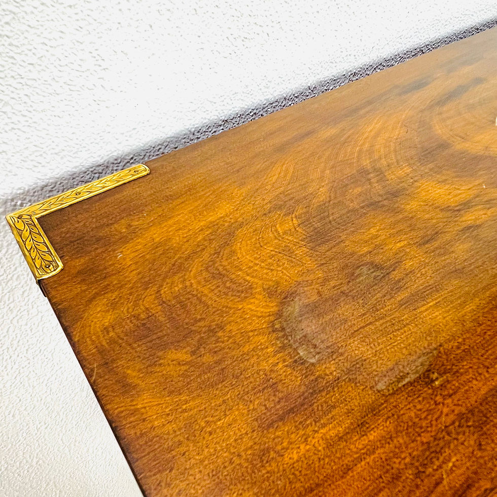 Thumbnail: #1762 Antique Korean Brass-Mounted Tansu Chest