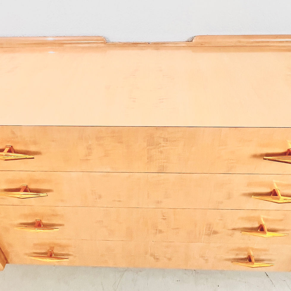 Thumbnail: #1920 Leonard Haber Bleached Mahogany Sideboard