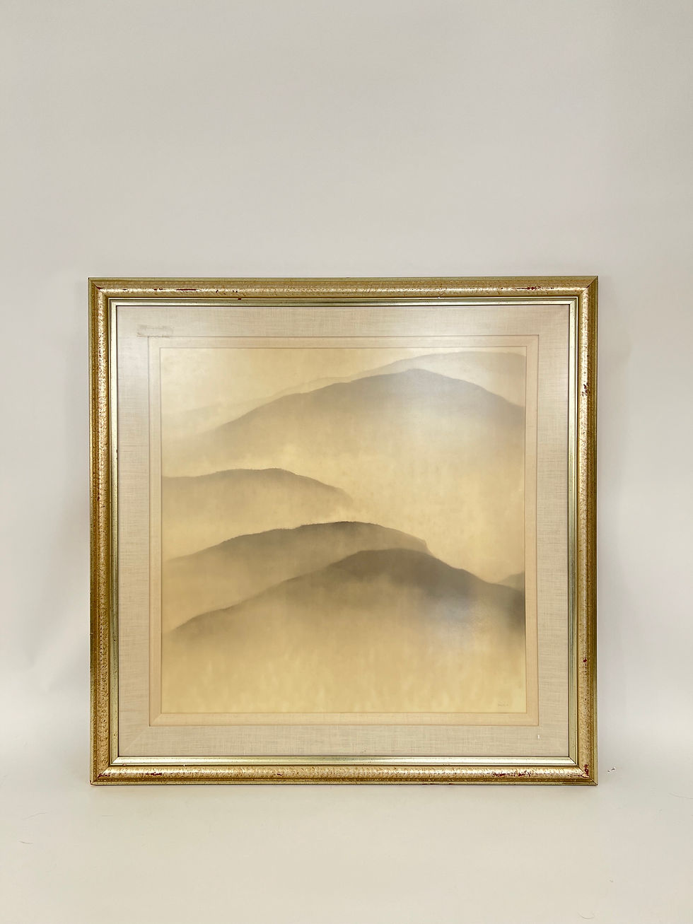 Thumbnail: #1644 1970s Oil Painting by Ann Taylor