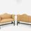 Thumbnail: #7030 Pair of Chippendale Camelback Settees