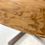 Thumbnail: #4142 Round Burl Wood Top Dining Table with Star Base