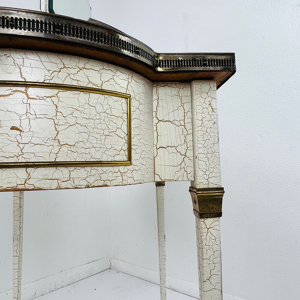 Thumbnail: #1360 French Double Sided Dressing Table / Vanity