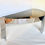 Thumbnail: #2994 "Mezzaluna" Polished Steel Desk by Leon Rosen for Pace Collection