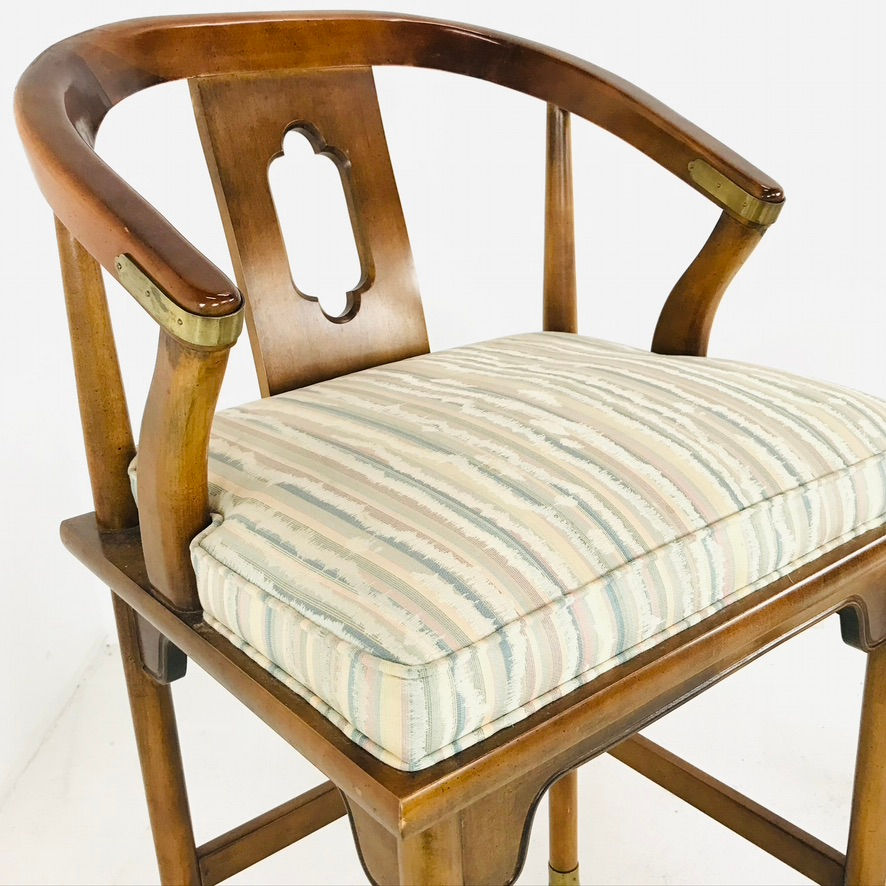Thumbnail: #5757 Pair of Ming Barstools