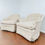Thumbnail: #1273 Pair of Pastel Armchairs on Casters