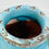 Thumbnail: #1223 Pair of French Blue Ceramic Urns
