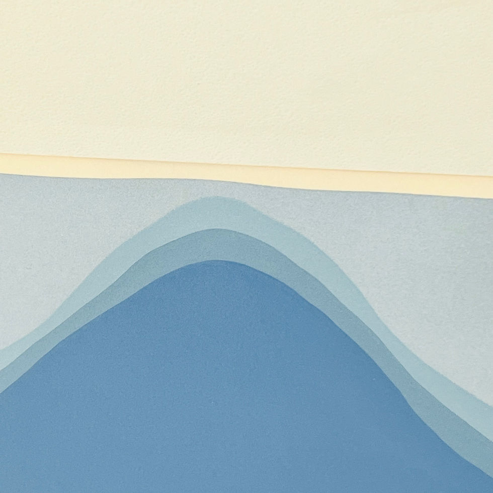 Thumbnail: #1447 "No. 10" Silkscreen by Nobu Fukui