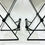 Thumbnail: #1712 Pair of Iron & Ostrich Leather Barstools in the Style of Cleo Baldon