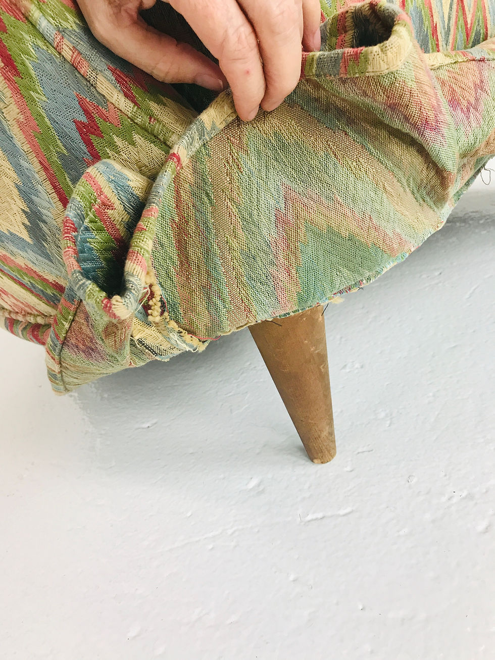 Thumbnail: #4336 Federico Munari Chair in Original Missoni Fabric