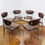 Thumbnail: #1163 Set of 8 Aluminum Gazelle Chairs by Shelby Williams