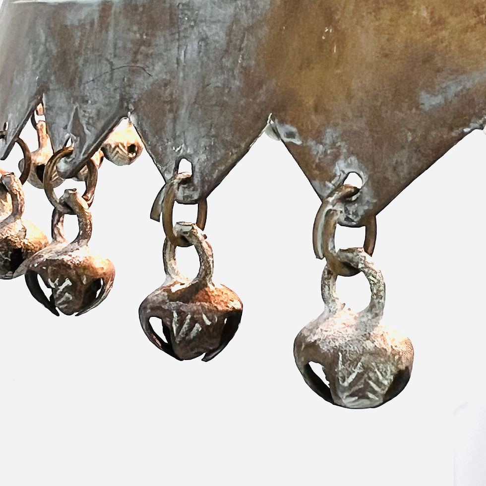 Thumbnail: #1896 Pierced Brass Chandelier