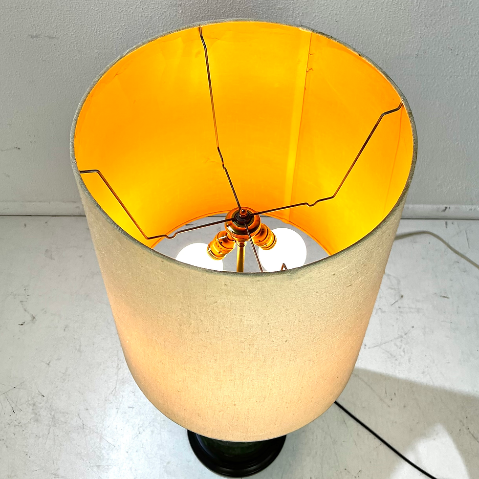 Thumbnail: #1979 Large Vintage Bronze Table Lamp in the Style of Fredrick Cooper