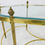 Thumbnail: #5741 La Barge Gold Coffee Table