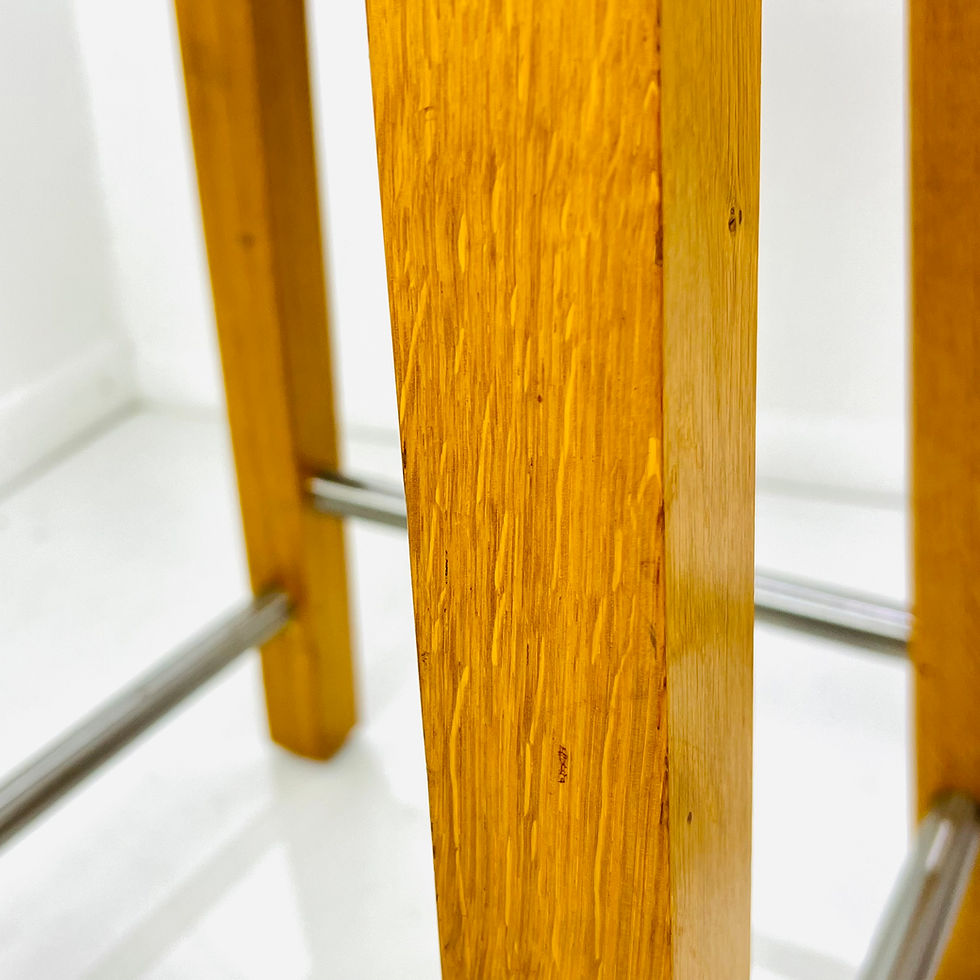 Thumbnail: #1576 Set of 3 Alain Ducasse Bar Stools