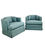 Thumbnail: #5398 Pair of Hex Swivel Chairs