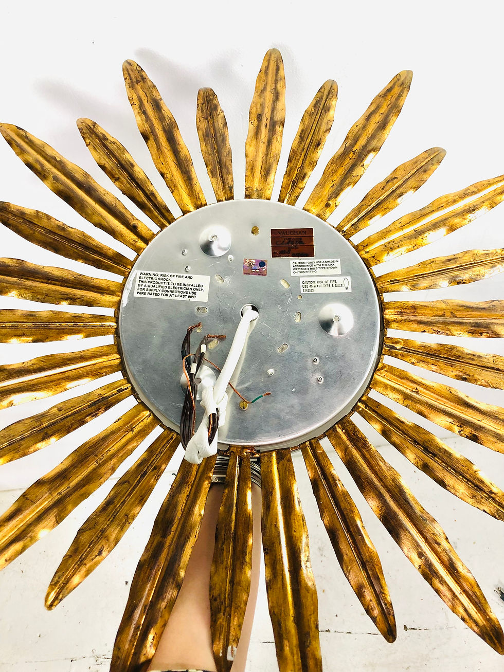 Thumbnail: #7026 Sunburst Flush Mount Ceiling Light