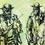 Thumbnail: #5059 Framed Green MCM Rabbi Art