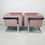 Thumbnail: #4095 Pair of Milo Baughman Floating Cube T-Back Lounge Chairs