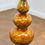 Thumbnail: #1108 Tall Triple Gourd Glazed Ceramic Lamp