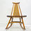Thumbnail: #1702 Rattan Back Rocker by Arthur Umanoff