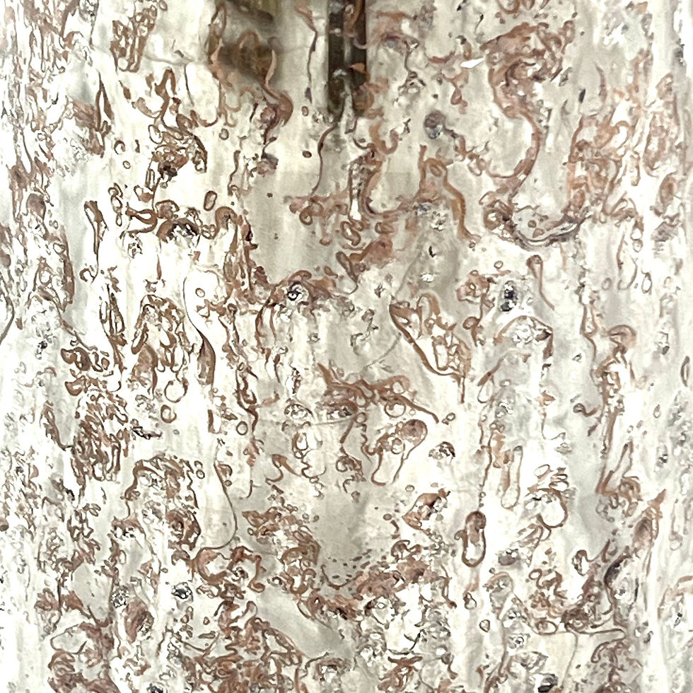 Thumbnail: #1718 Metalized Glass Table Lamp