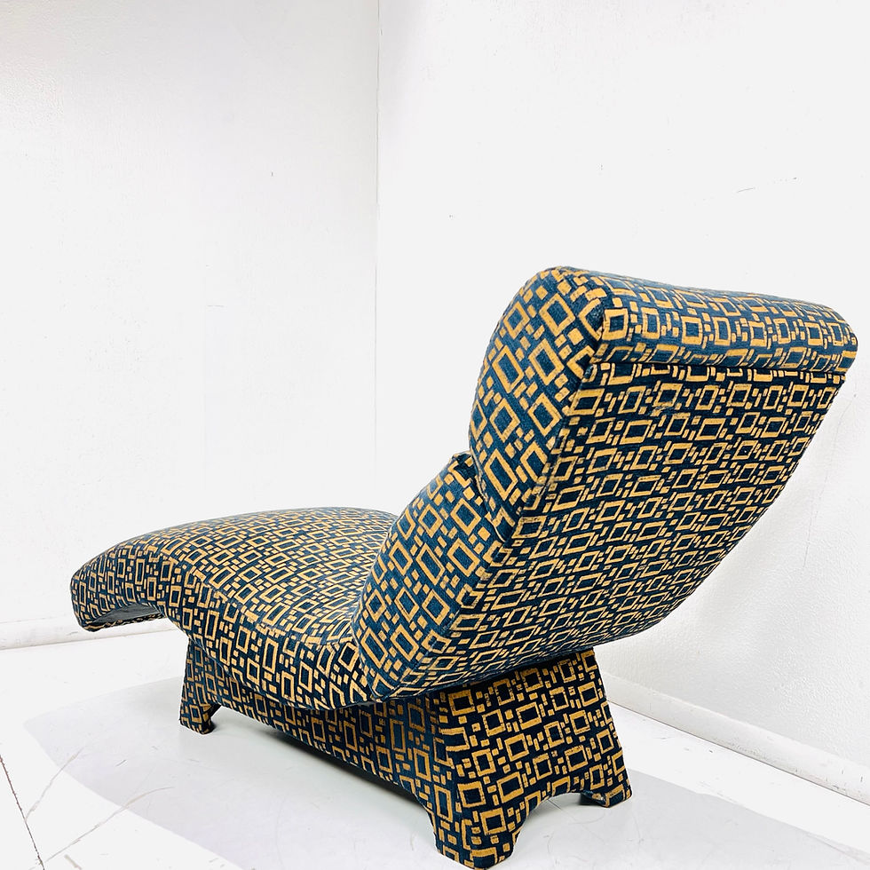 Thumbnail: #1474 Vintage Wave Chaise Lounge