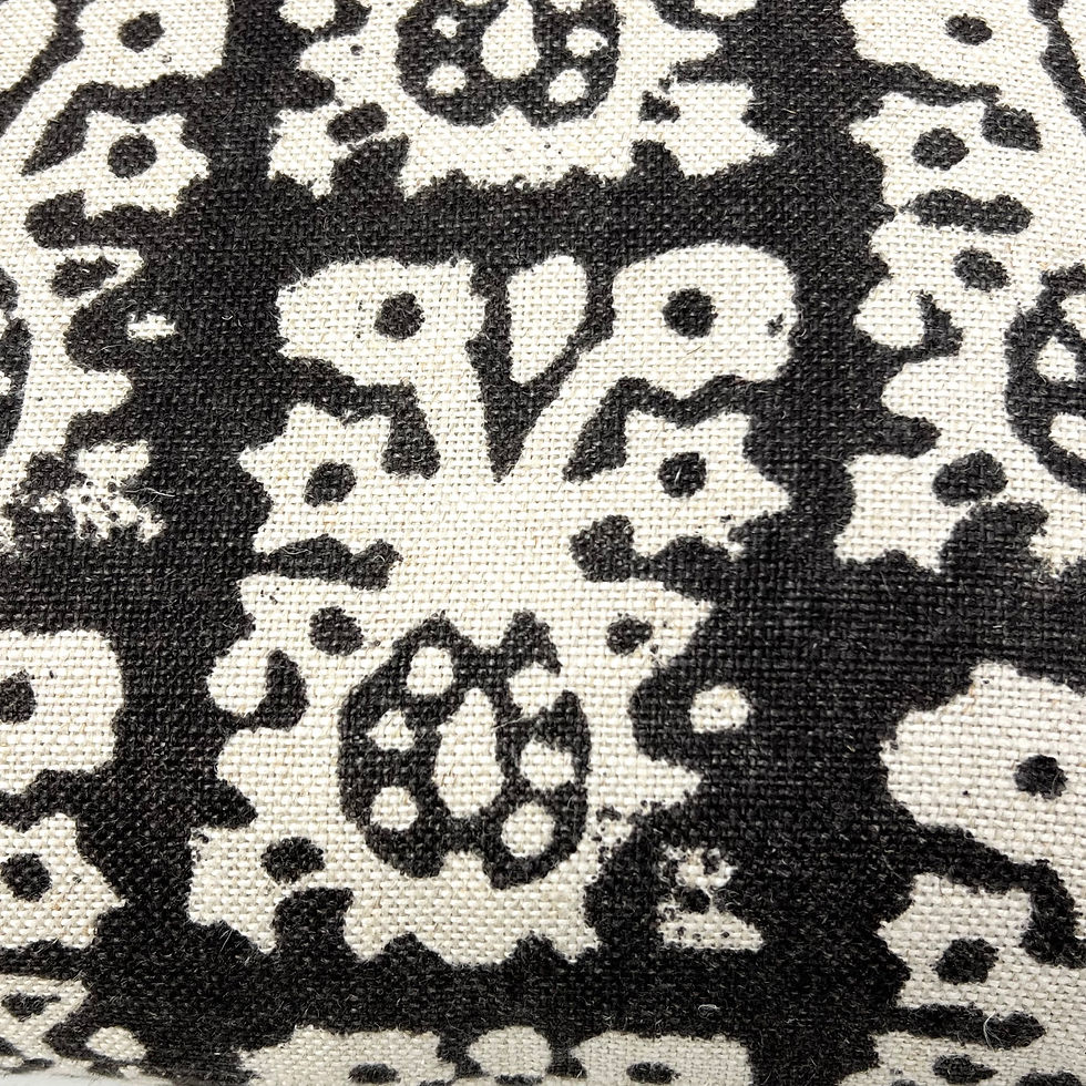 Thumbnail: #1860 Schumacher Jakarta Linen Pillow in Graphite