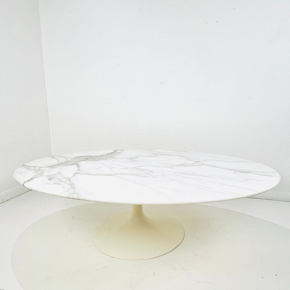 Thumbnail: #1585 1960s Eero Saarinen Marble Top Coffee Table by Knoll
