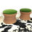 Thumbnail: #7166 Pair Rattan Stools by  Eero Aarnio