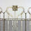 Thumbnail: #1355 Antique Hand Forged Iron Fireplace Screen