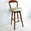 Thumbnail: #2975 Set of Four MCM Bar Stools in the Style of Ed Wormley