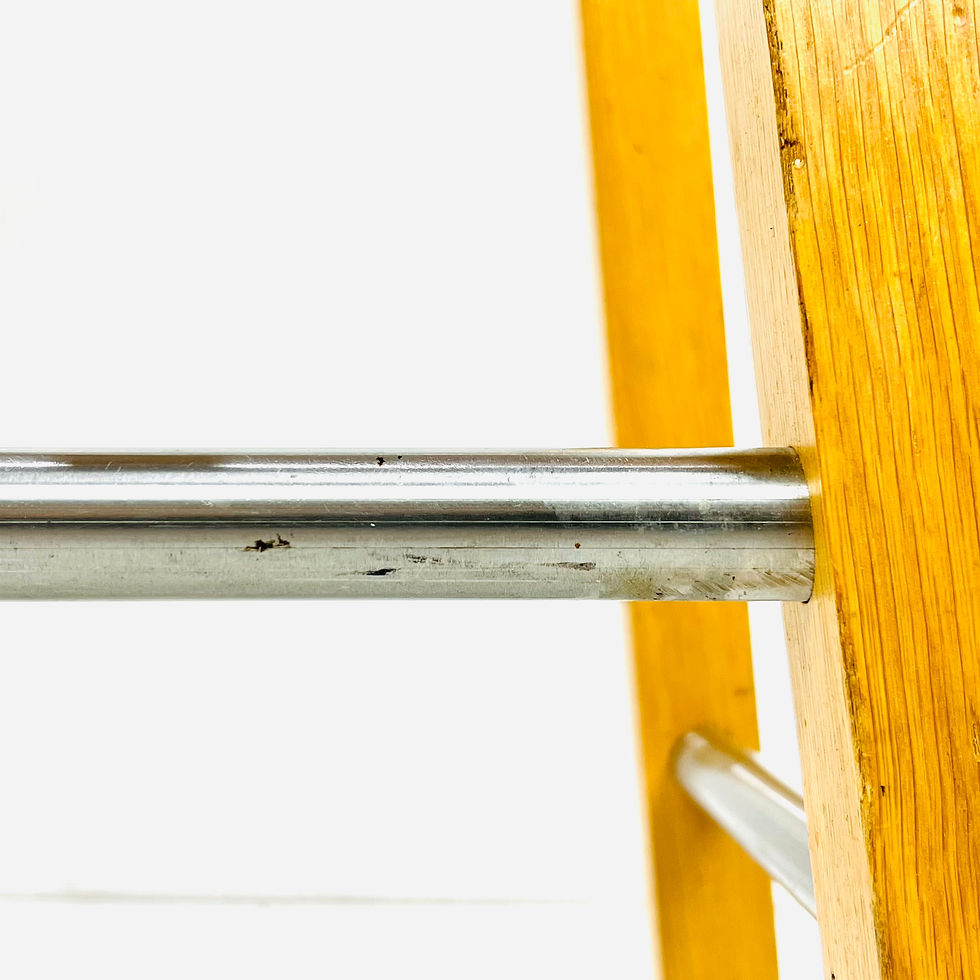 Thumbnail: #1576 Set of 3 Alain Ducasse Bar Stools