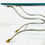 Thumbnail: #1543 Maison Jansen Nickel & Brass “X” Base Coffee Table